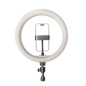 Lampă circulară RTAKO AR-GTB06-10 10" Ring light with single Phone holder [Black]